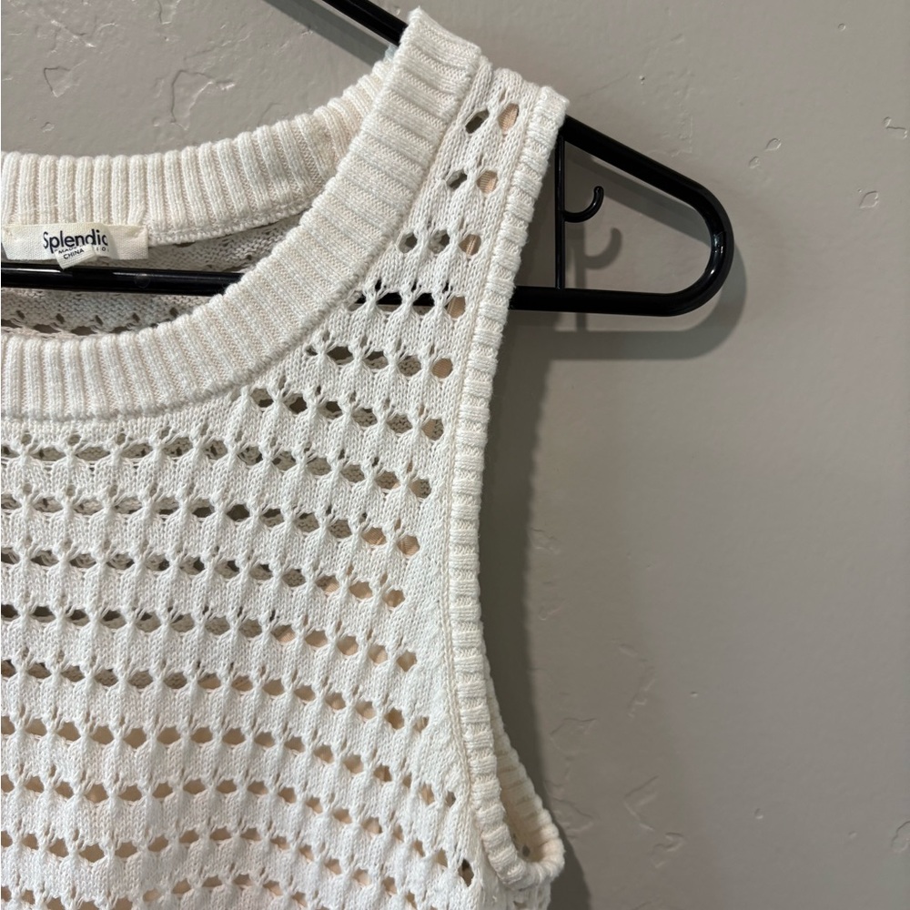 Splendid Ivory Knit Tank - Picture 4 of 8